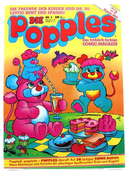 Die Popples Comic-Magazin Nr. 4: Abenteuer im Zoo